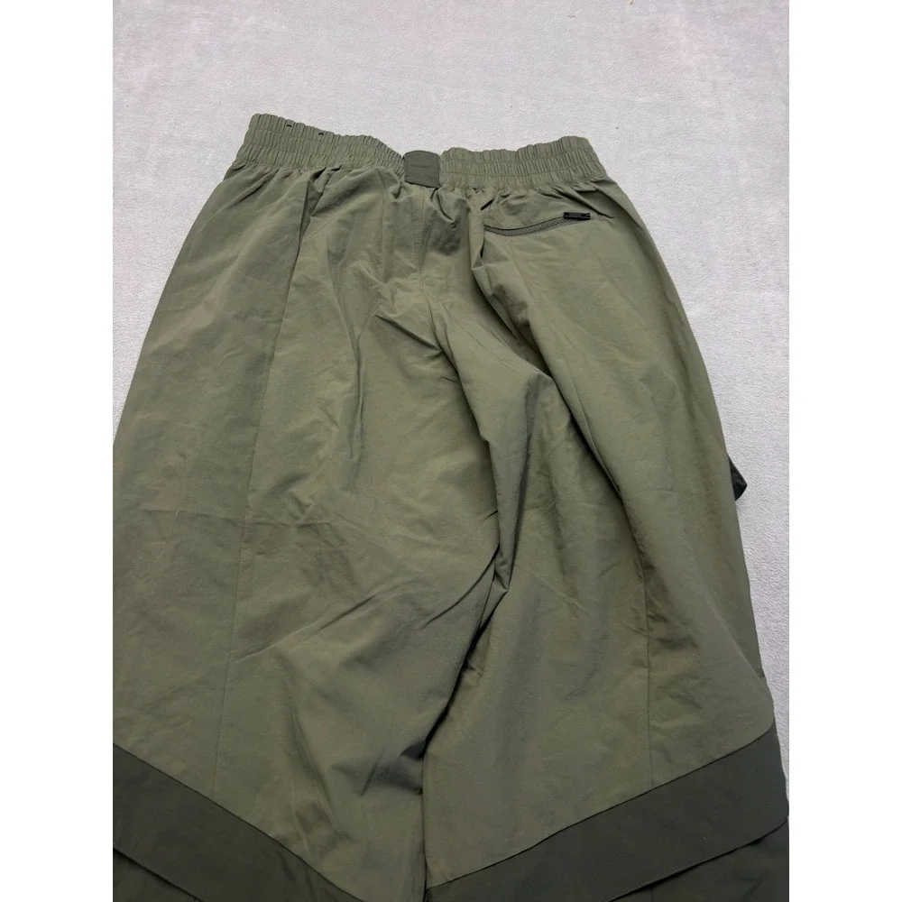 Jordan 23 Engineered Cargo Pants Mens Medium Olive Green Neon CT2602-222